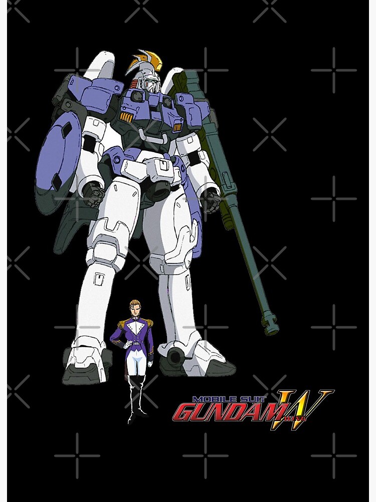 Gundam Wing Tallgeese Ii Art Board Print By Steveg2007 Redbubble