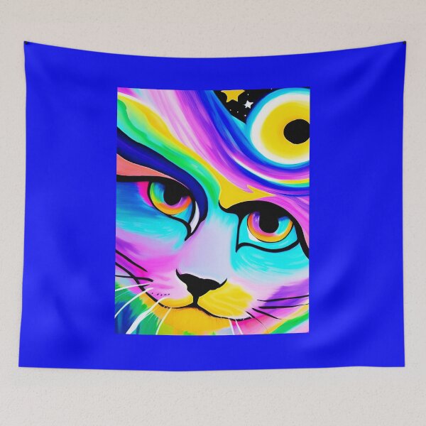 Item preview, Cosmic Anime Cat Close-Up designed and sold by MONLart.