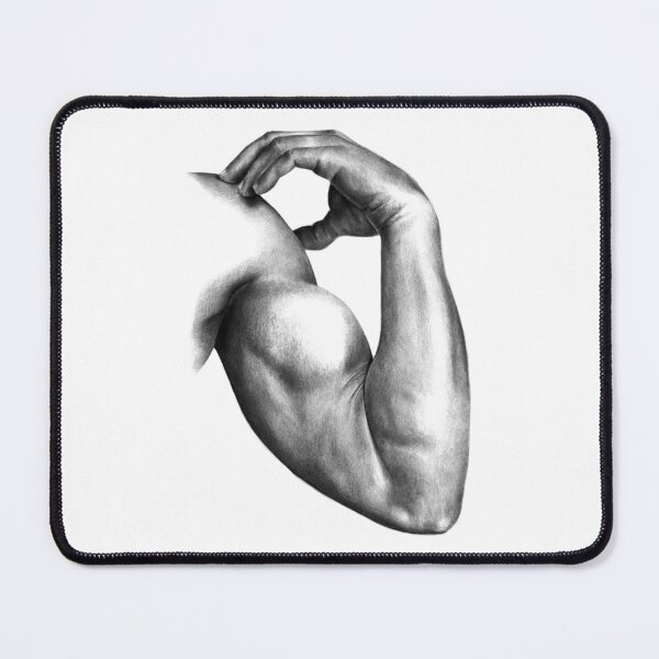 Item preview, Tense bicep illustration designed and sold by Asstronaut-pen.