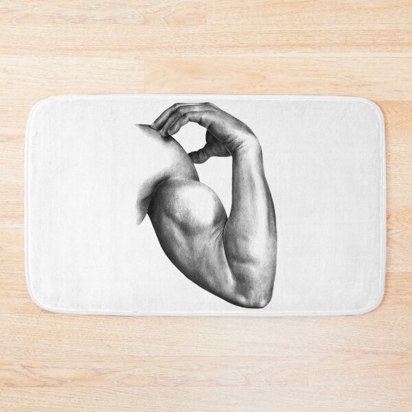 Item preview, Tense bicep illustration designed and sold by Asstronaut-pen.