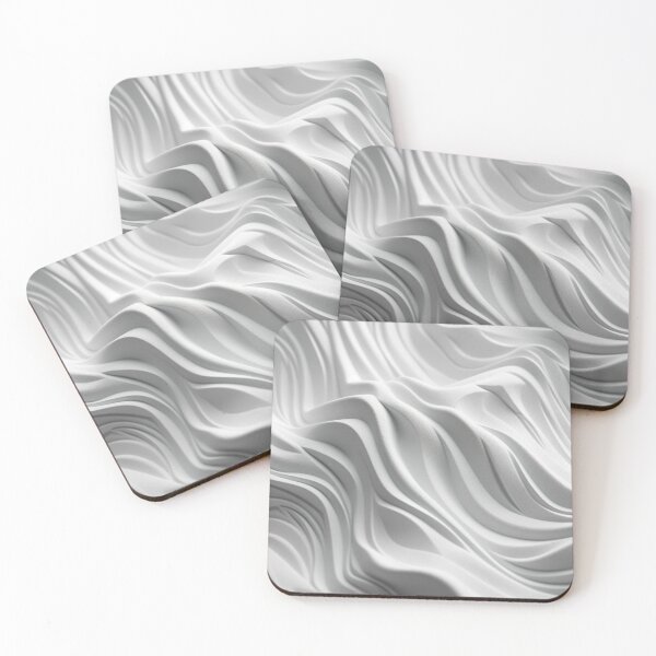 Item preview, Minimalist White Wave  designed and sold by colorcraze-.