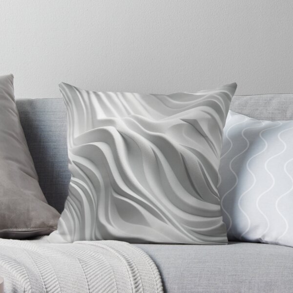 Item preview, Minimalist White Wave  designed and sold by colorcraze-.
