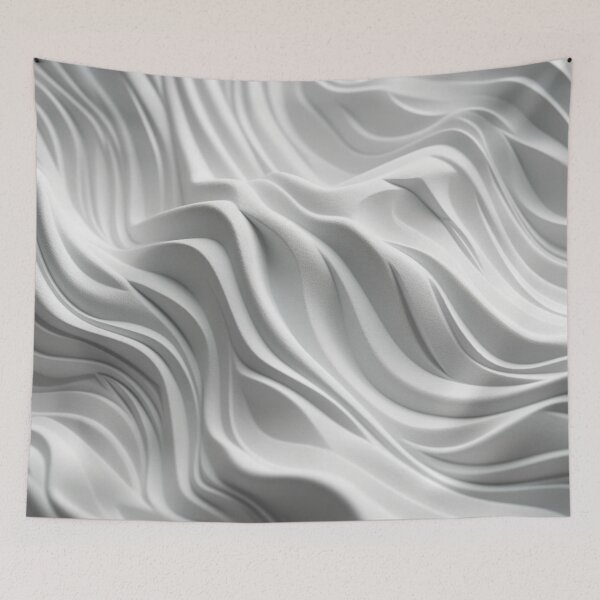 Item preview, Minimalist White Wave  designed and sold by colorcraze-.