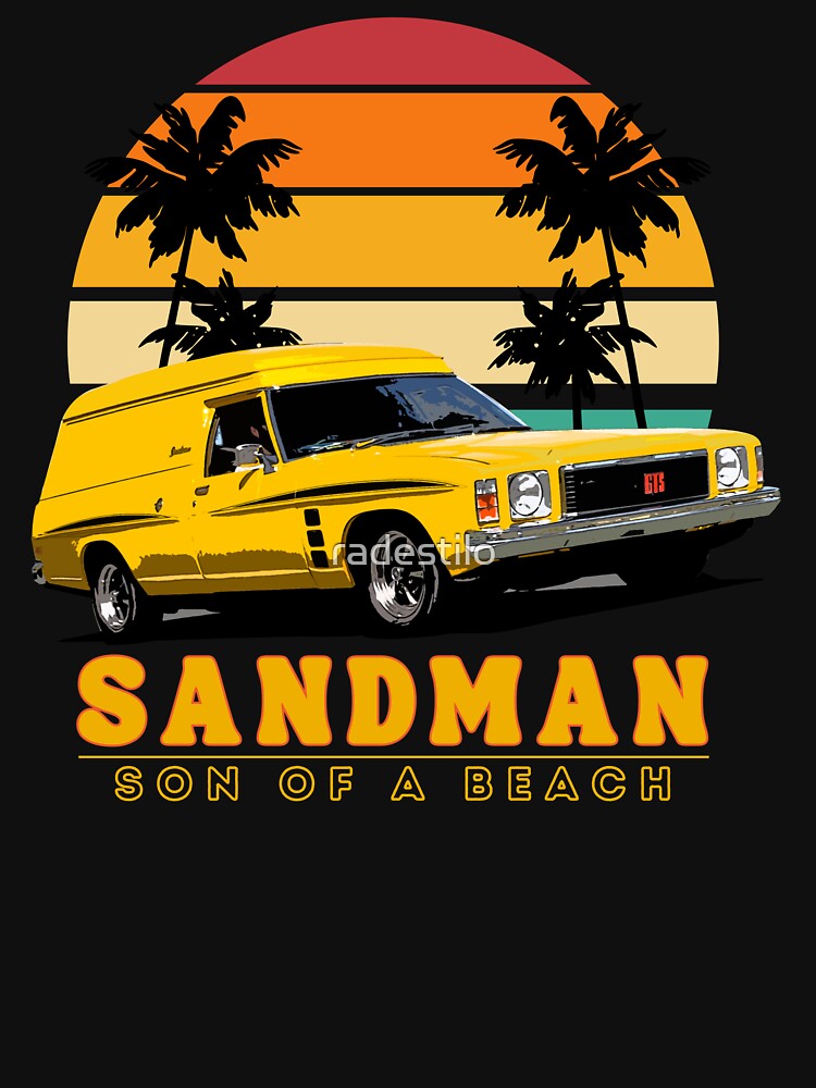 Thumbnail 7 of 7, Essential T-Shirt, Holden Sandman - Son of a Beach Blk designed and sold by radestilo.