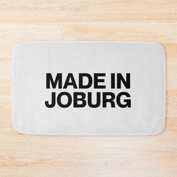 Item preview, Made In Joburg Minimalist Text designed and sold by AsteriskHouse.