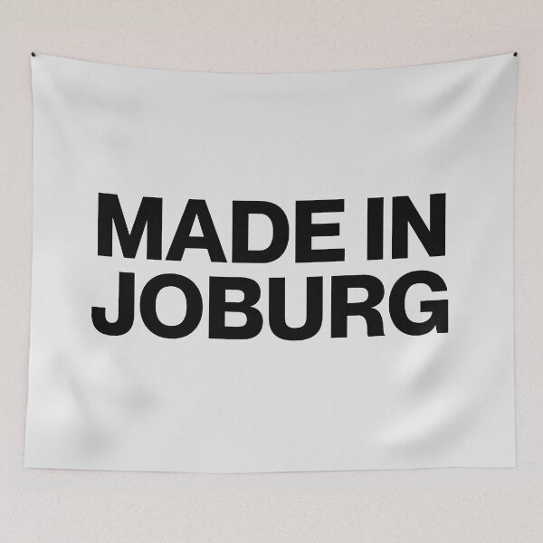Item preview, Made In Joburg Minimalist Text designed and sold by AsteriskHouse.