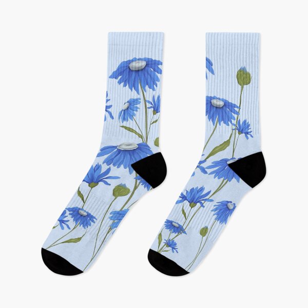 Item preview, Blue flowers designed and sold by Adadrawings.