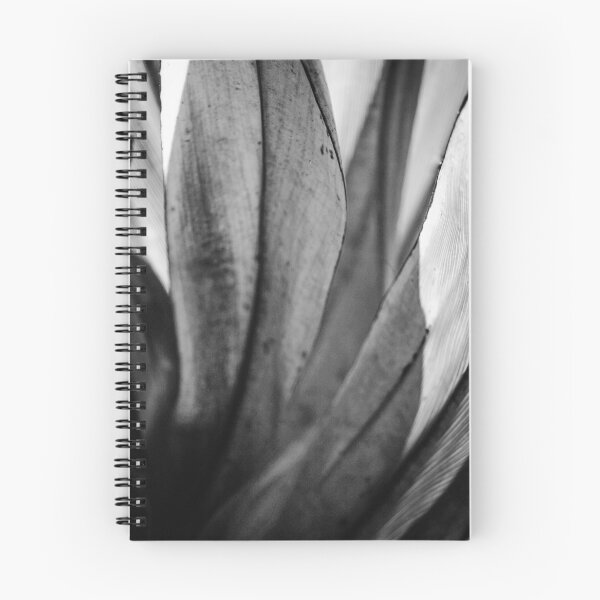 Item preview, Leaf Form Detail Late Summer Black and White Nature Beauty Vertical designed and sold by eddiebarronshop.