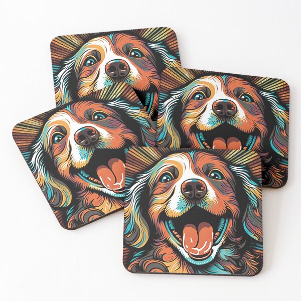 Item preview, Psychedelic dog - Wonderful Fun Picture designed and sold by Very Peculiar.