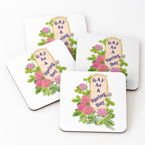 Item preview, Gay As A Spring Day designed and sold by fabfeminist.