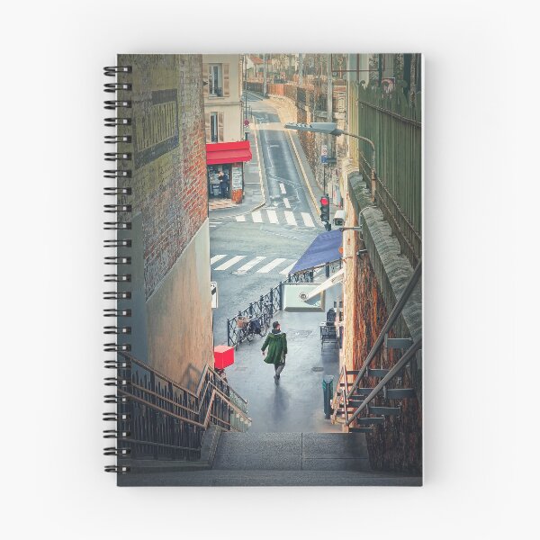 Item preview, street scene Asnieres town designed and sold by psychoshadow.