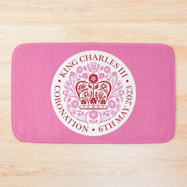 Item preview, King Charles III The Coronation Emblem 2023 Red designed and sold by ArtCounts.