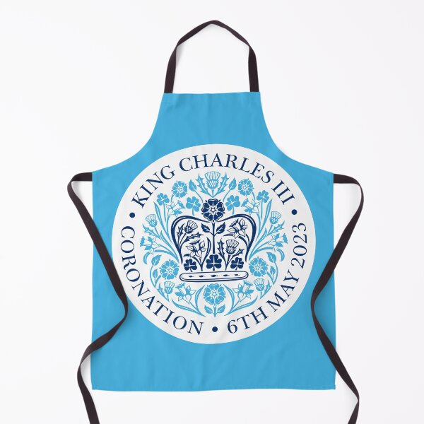 Item preview, King Charles III The Coronation Emblem 2023 Blue designed and sold by ArtCounts.