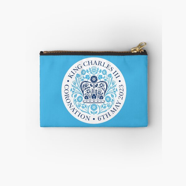 Item preview, King Charles III The Coronation Emblem 2023 Blue designed and sold by ArtCounts.