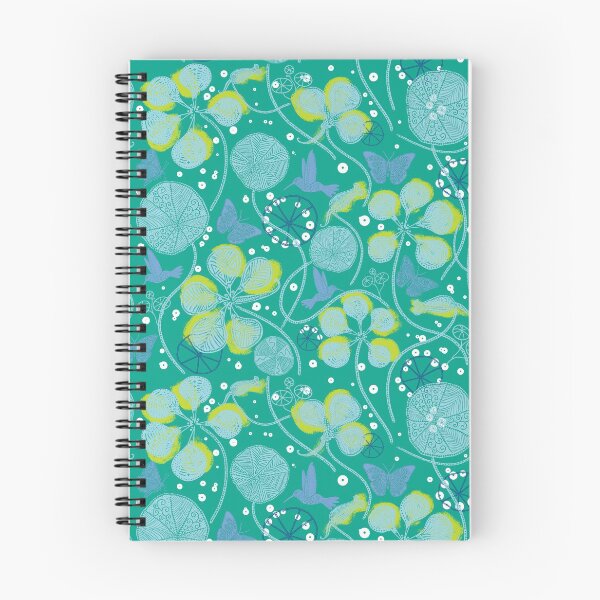 Item preview, African Nasturtium Garden (Pantone Arcadia green) N5 designed and sold by HelenPDesigns.