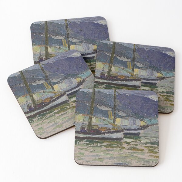 Item preview, Wassily Kandinsky -Fishing Boats designed and sold by tomorrowsart.