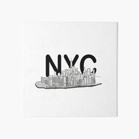 Artikel-Vorschau von Skyline von Manhattan, New York City, designt und verkauft von MMc Buck.