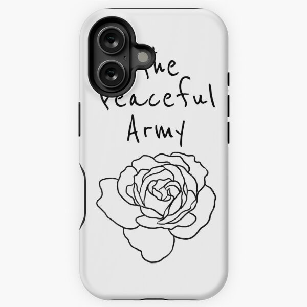 Item preview, The Peaceful Army // Black designed and sold by velvetearth.