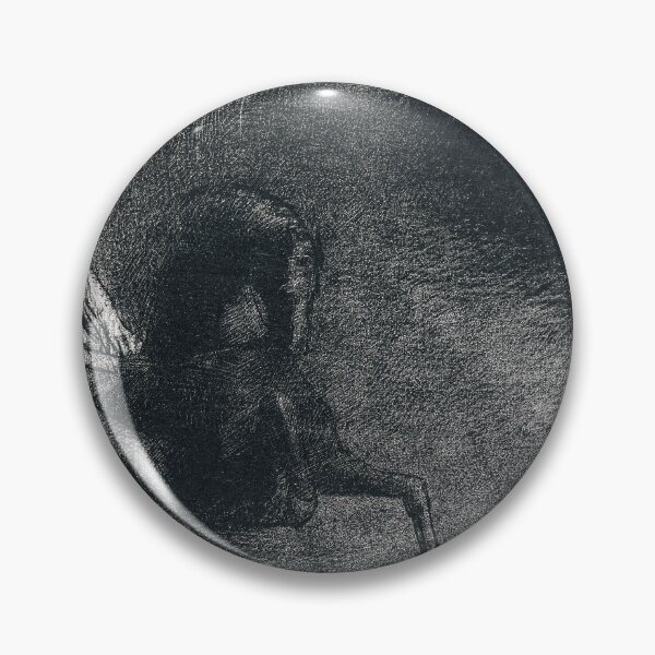 Item preview, Sublunary World (1891) by Odilon Redon designed and sold by BossyCatHome.