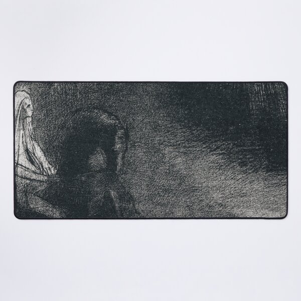 Item preview, Sublunary World (1891) by Odilon Redon designed and sold by BossyCatHome.