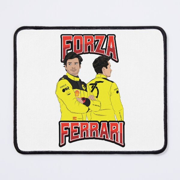 Item preview, Forza Ferrari F1 Charles Leclerc Carlos Sainz Special Yellow Suit Scuderia Ferrari F1 designed and sold by FormulaGTee1.