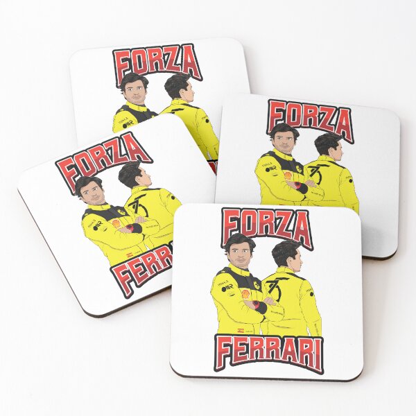 Item preview, Forza Ferrari F1 Charles Leclerc Carlos Sainz Special Yellow Suit Scuderia Ferrari F1 designed and sold by FormulaGTee1.