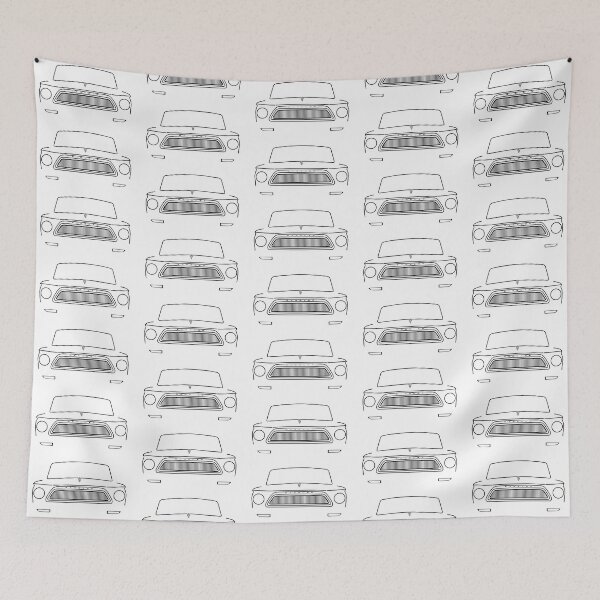 Item preview, 1962 AMC Rambler classic car black outline designed and sold by soitwouldseem.