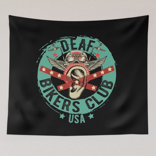 Item preview, Deaf bikers club USA designed and sold by themoniae.