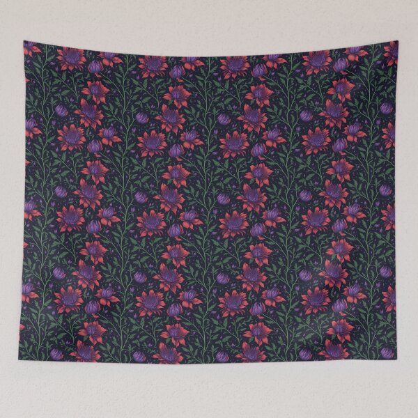 Item preview, Botanical seemless Flower  pattern designed and sold by 9CreativeCorner.