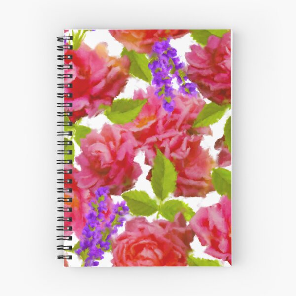 Item preview, Lavender Roses Repeated Pattern Surface Seamless Design  designed and sold by Tina Veenstra.