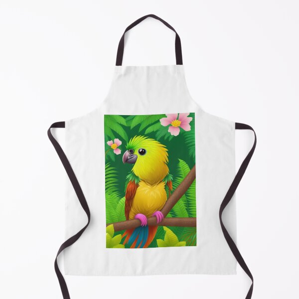 Item preview, Tropical Caique Parrot Design: Colorful and Playful Art for Bird Lovers | Redbubble designed and sold by Eline-Prints.