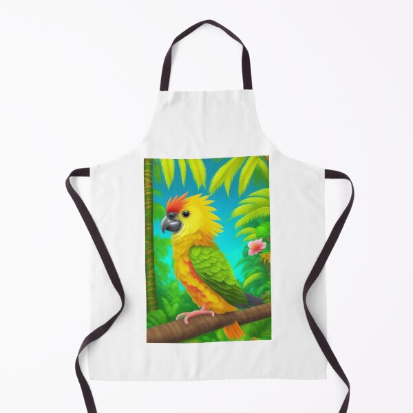Item preview, Tropical Caique Parrot Design: Colorful and Playful Art for Bird Lovers | Redbubble designed and sold by Eline-Prints.