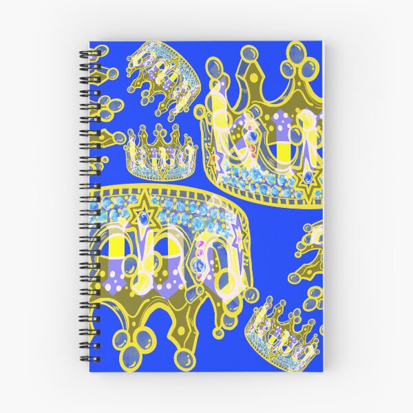 Item preview, KINGS CROWN BLUE designed and sold by GIVENGRACE.ART.
