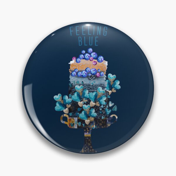 Item preview, Feeling blue, blue tarte, concept of sadness and nostalgia designed and sold by IngaDesign.