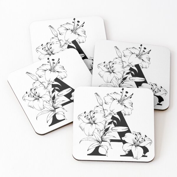 Item preview, letterA lily flower designed and sold by marasart11.