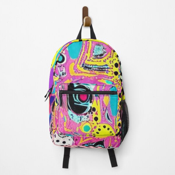 Item preview, Surrealism in Bright Neon Colors: Eclectic Mixed Media Art designed and sold by ArtazaBazaar.