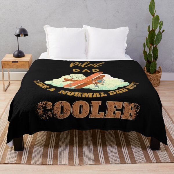 Item preview, Pilot dad like a normal dad but cooler designed and sold by Teescount.
