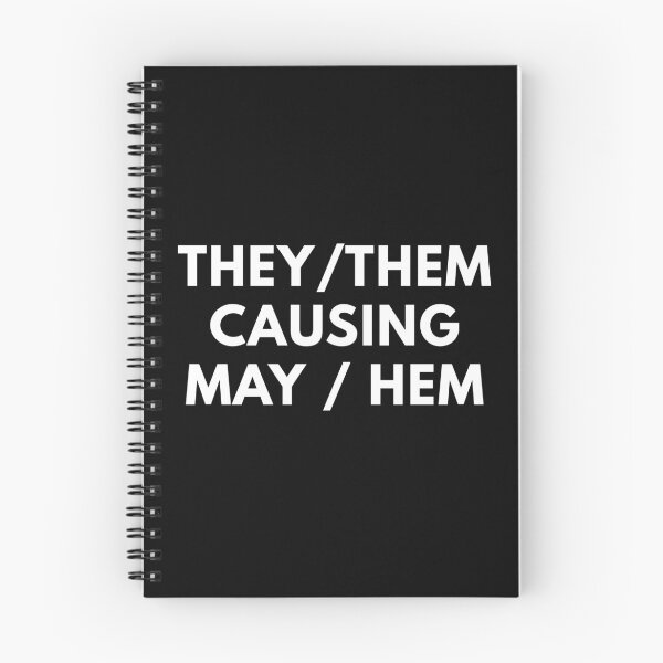 Item preview, They / Them Causing May / Hem designed and sold by Express YRSLF.