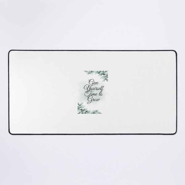 Item preview, Give Yourself Time to Grow Inspirational Quote designed and sold by ThoughtfulPrint.