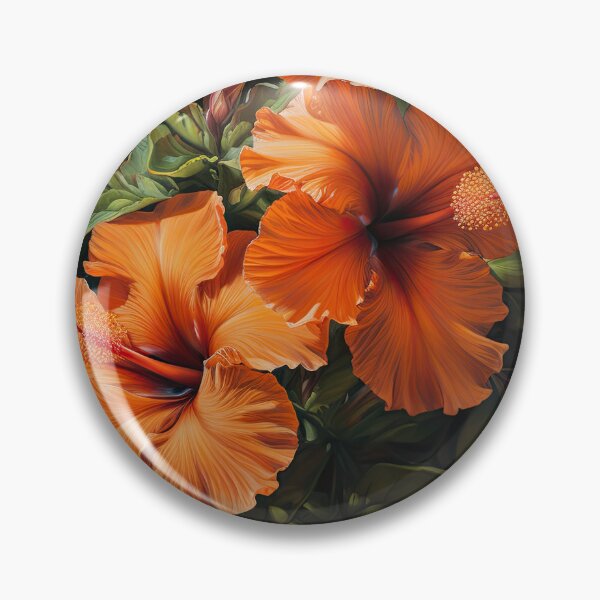Artikelvorschau, Orange Hibiscus  entworfen und verkauft von Vanover Designs.
