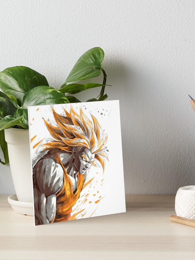 Super Saiyan: Power Unleashed Art Board Print for Sale by RobotBadGuy0