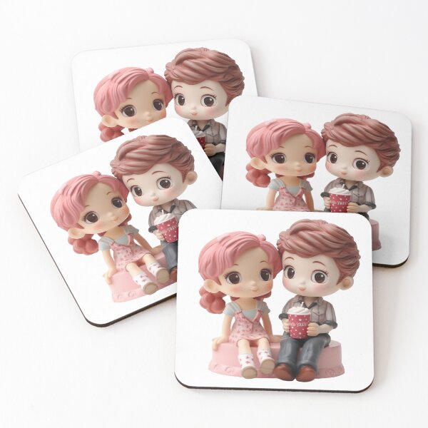 Item preview, Adorable Anime Chibi Dolls - First Date  designed and sold by TVBArchive.
