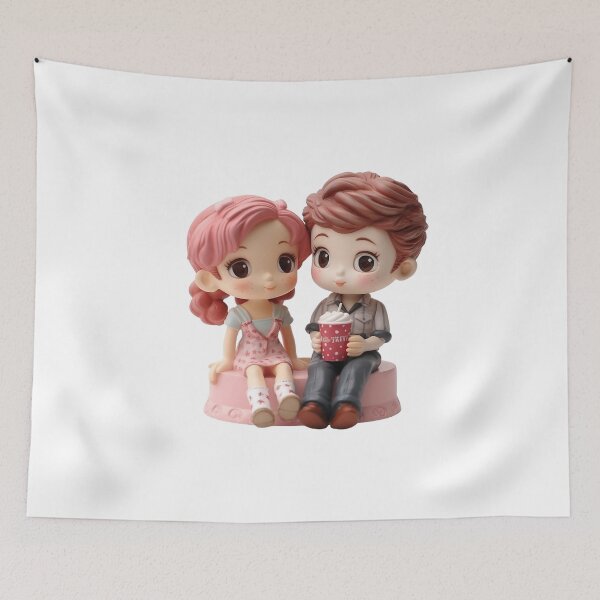 Item preview, Adorable Anime Chibi Dolls - First Date  designed and sold by TVBArchive.