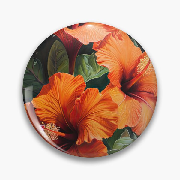 Artikelvorschau, Orange Hibiscus  entworfen und verkauft von Vanover Designs.