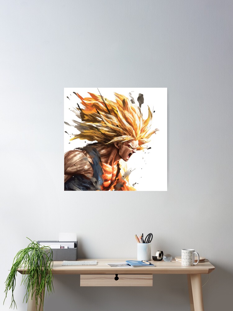 Super Saiyan 3 Goku: Unleashing the Power Within Poster for Sale by  RobotBadGuy0