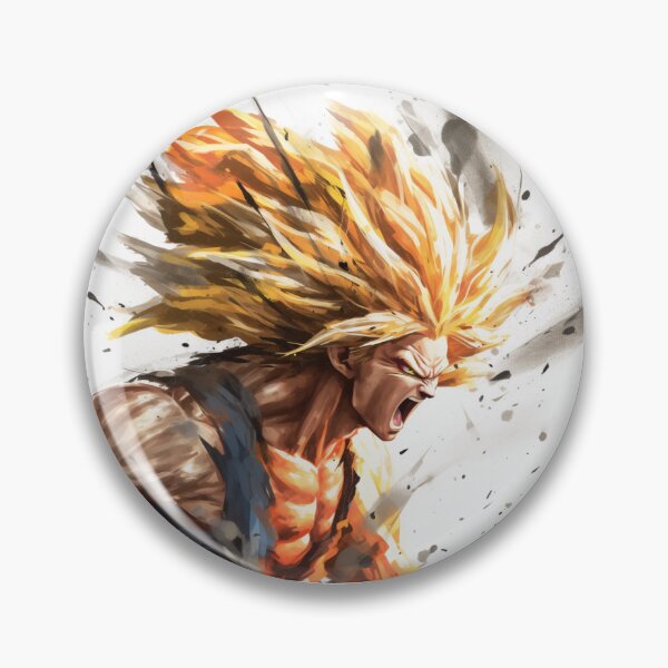 Item preview, Super Saiyan 3 Goku: Unleashing the Power Within designed and sold by RobotBadGuy0.