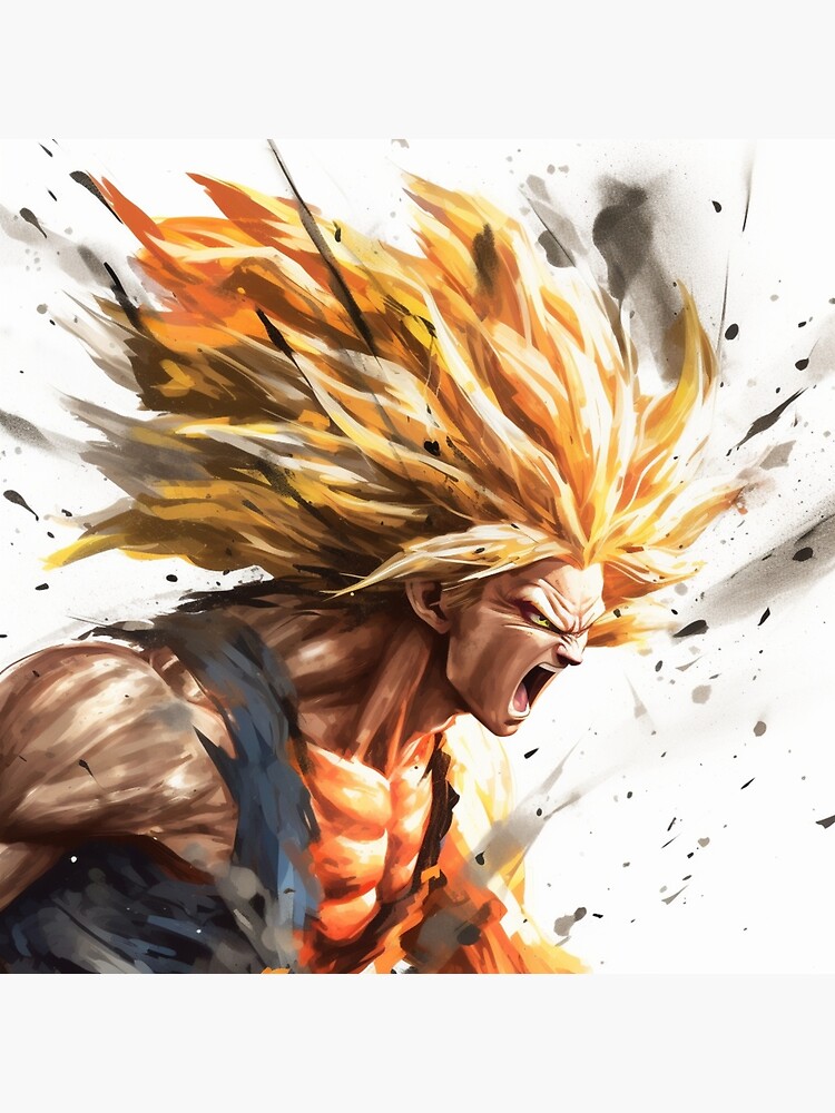 Goku Super Saiyan 3 Illustration on Behance