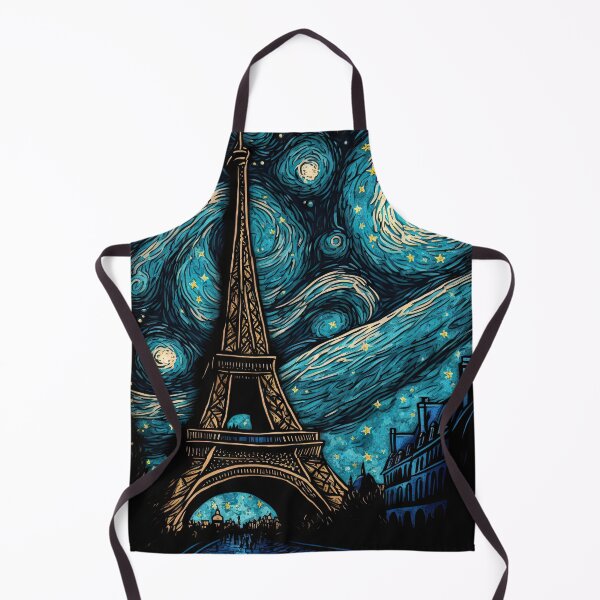 Artikelvorschau, Eiffel Tower with Starry Night entworfen und verkauft von OccultDreams.