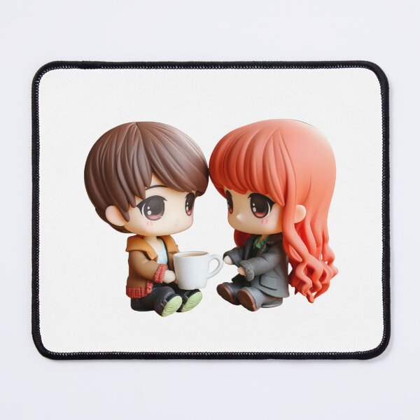 Item preview, Adorable Chibi Dolls In Love - The First Date  designed and sold by TVBArchive.