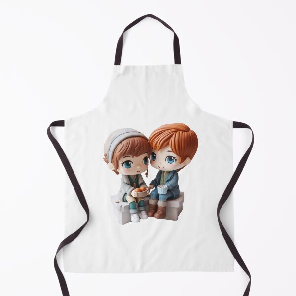 Item preview, Cute Chibi Dolls In Love - The First Date designed and sold by TVBArchive.
